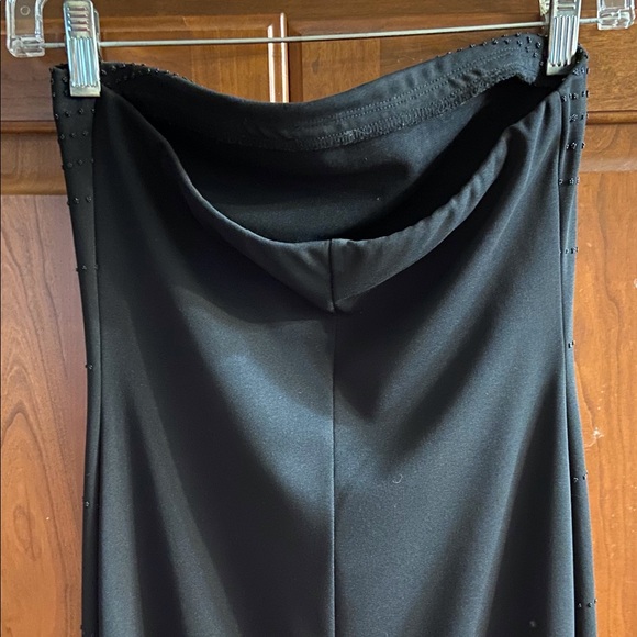 Cocktail dress Elegant black stretchy sleeveless beaded dress - Picture 5 of 7